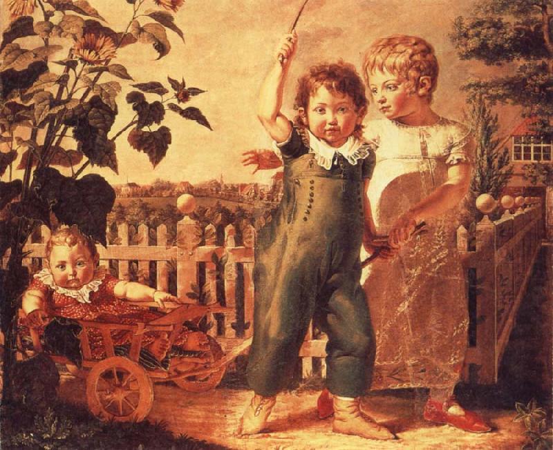 Philipp Otto Runge Die Hulsenbeckschen Kinder oil painting image